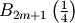 B_{2m+1}\left(\frac{1}{4}\right)