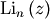 \textrm{Li}_{n}\left(z\right)